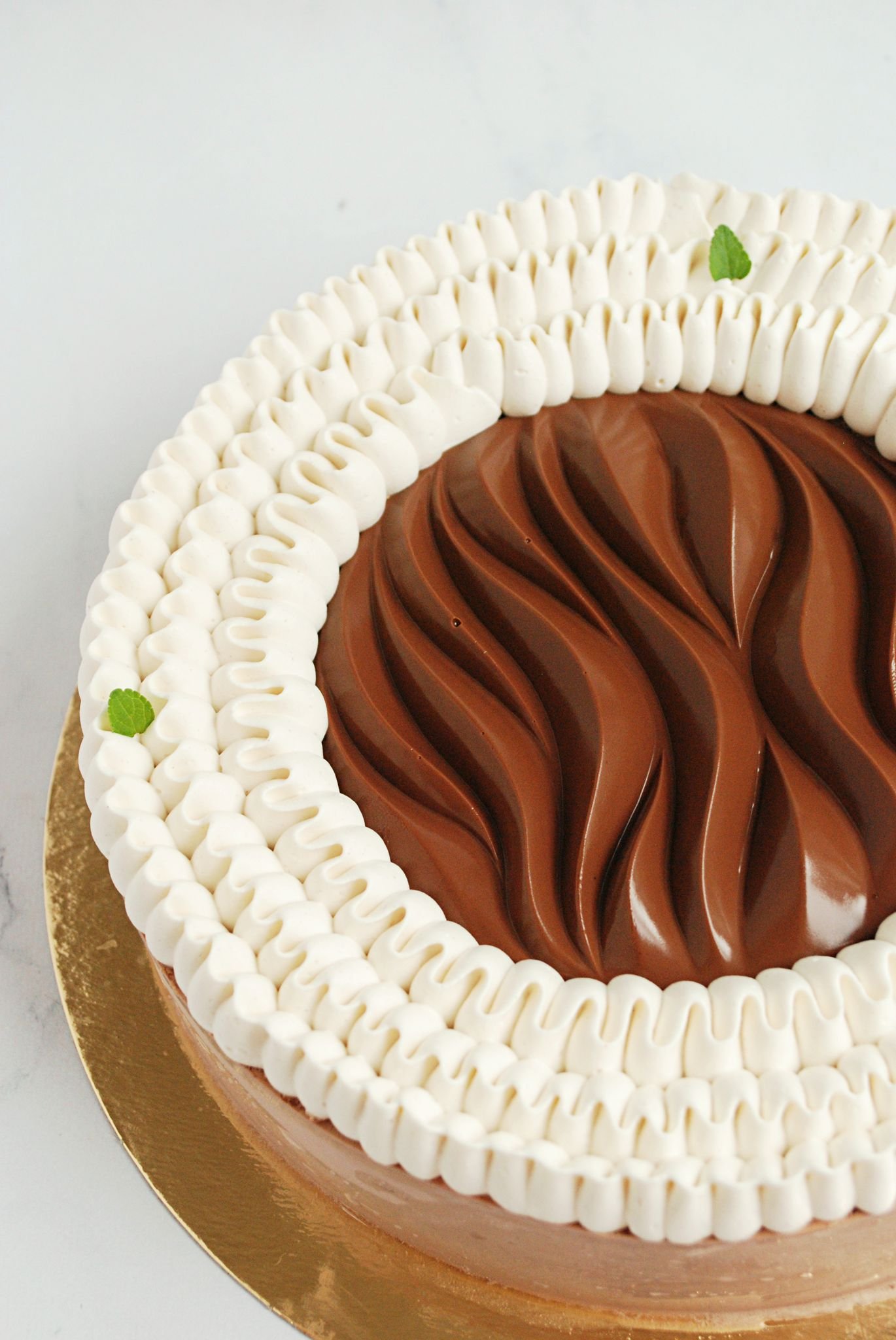 Entremet 3 chocolats cookie