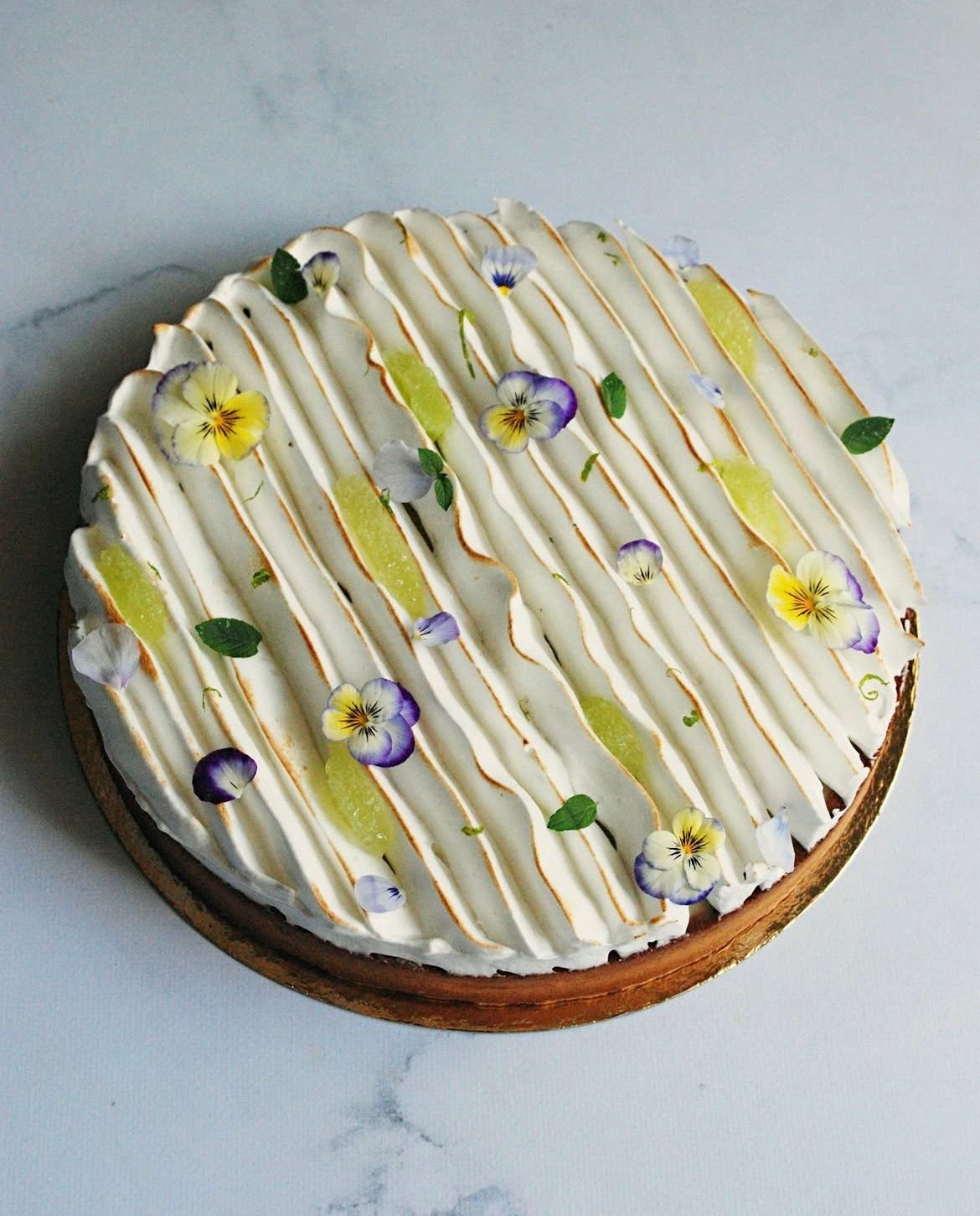 Tarte citron meringuée